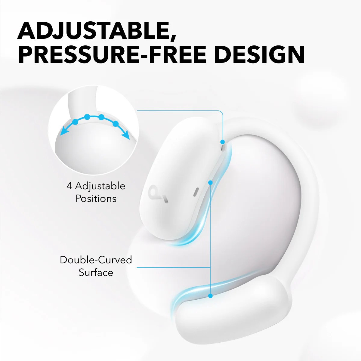 soundcore AeroFit 2 | Adjustable Open-Ear Wireless Earbuds - Image 9