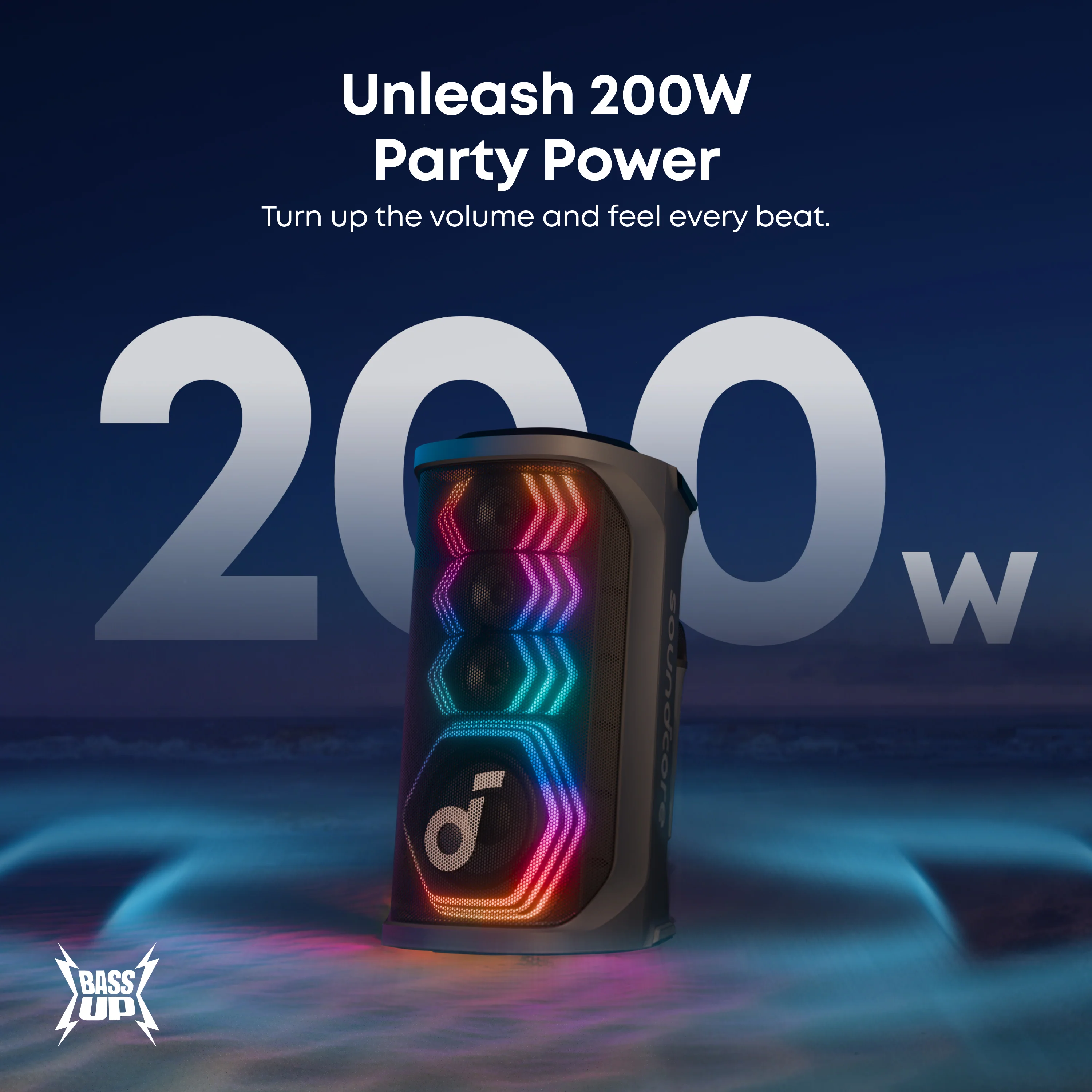 soundcore Rave 3S | AI Karaoke Party Speaker with 200W Sound - Image 9