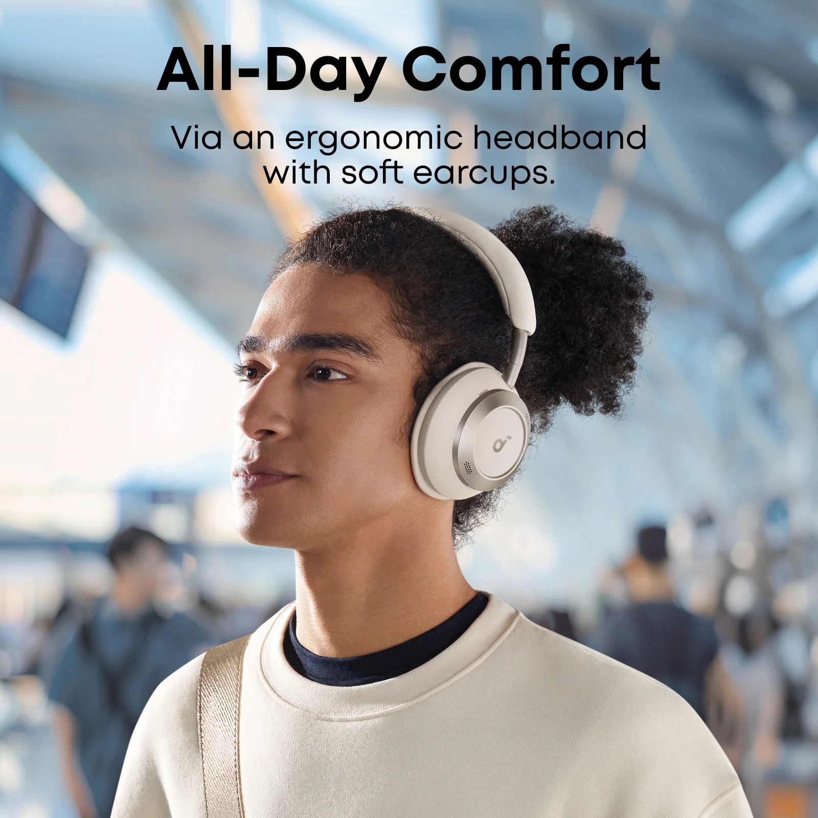 soundcore Space One Pro | FlexiCurve Over-Ear Headphone - Image 12