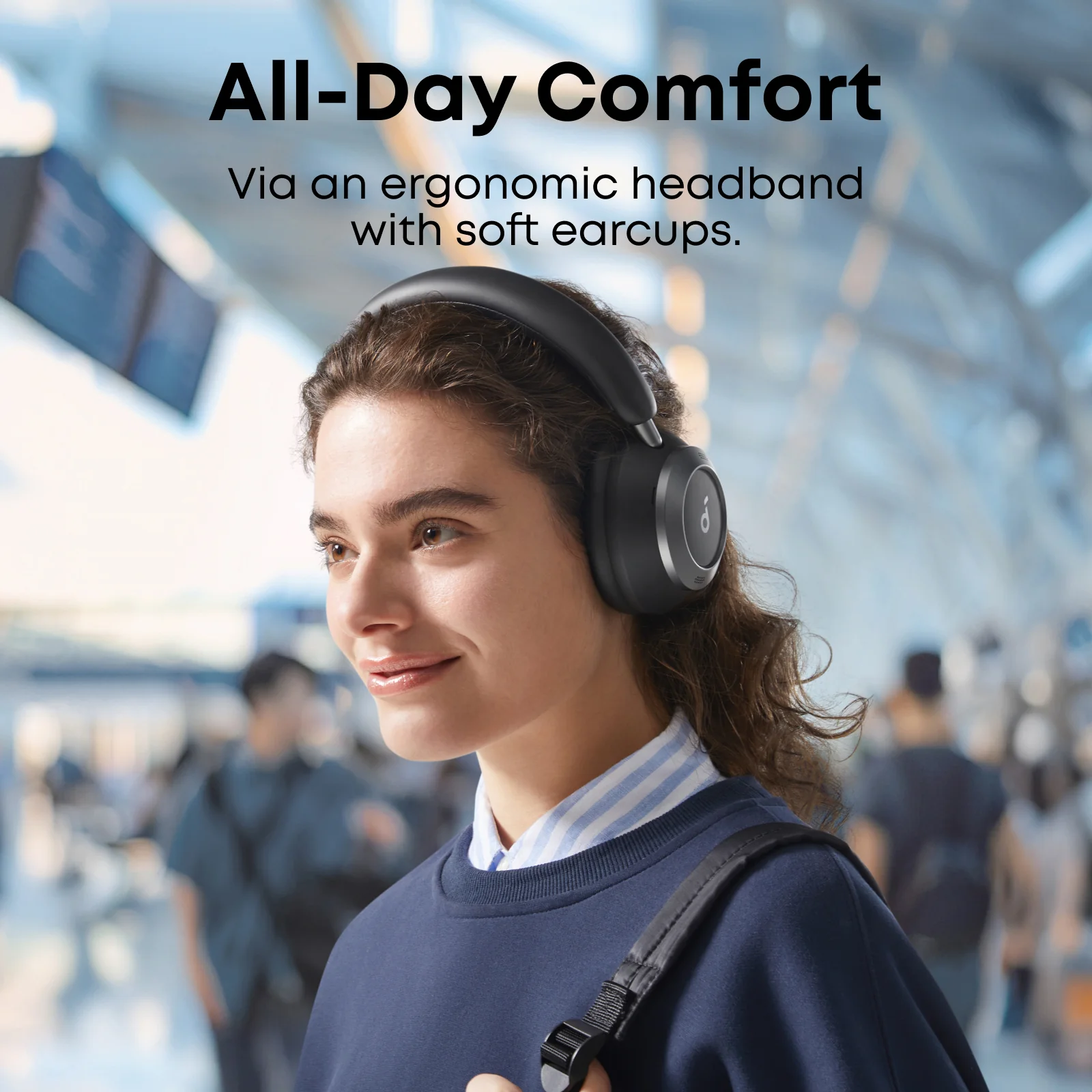 soundcore Space One Pro | FlexiCurve Over-Ear Headphone - Image 6
