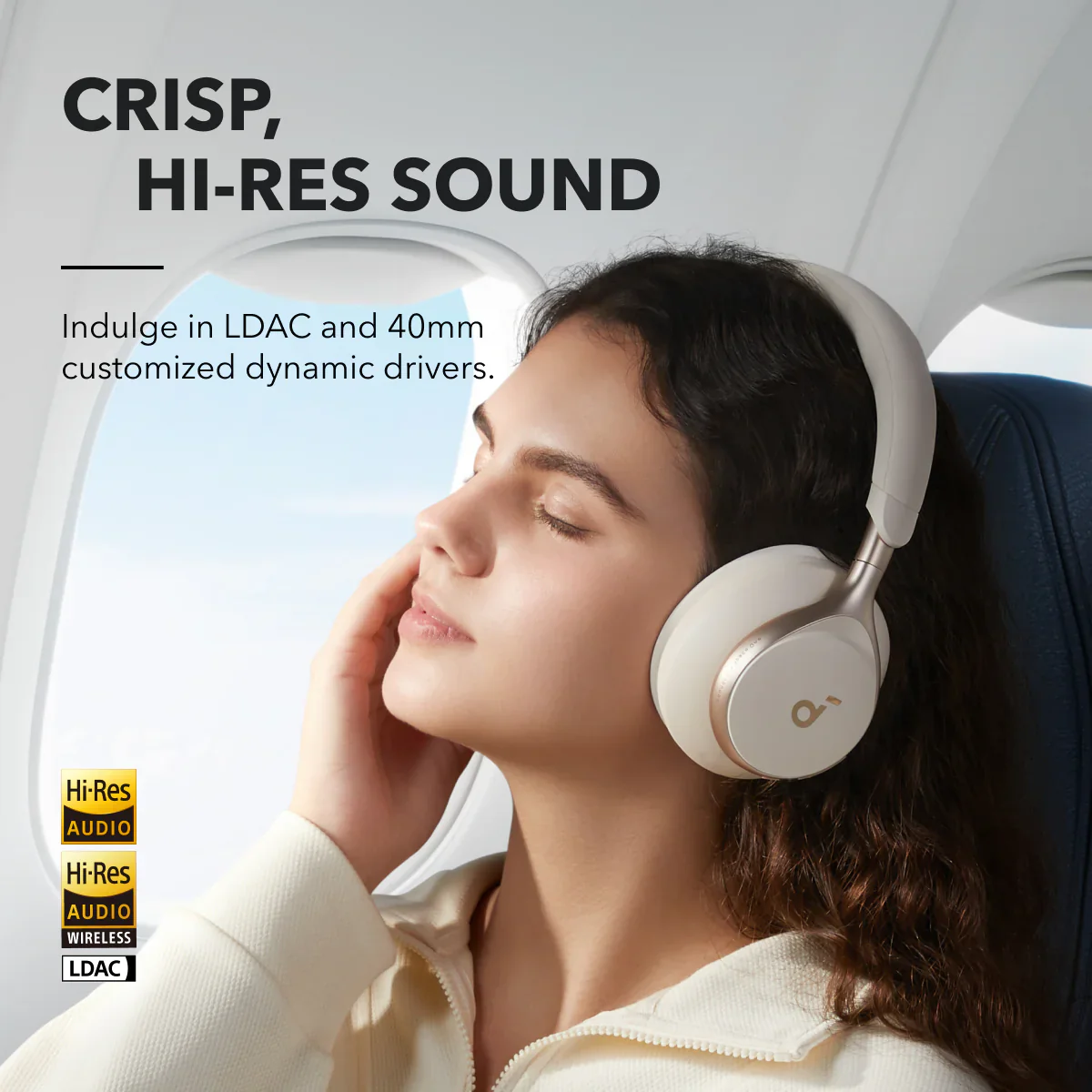 soundcore Space One | Active Noise Cancelling Headphones - Image 10
