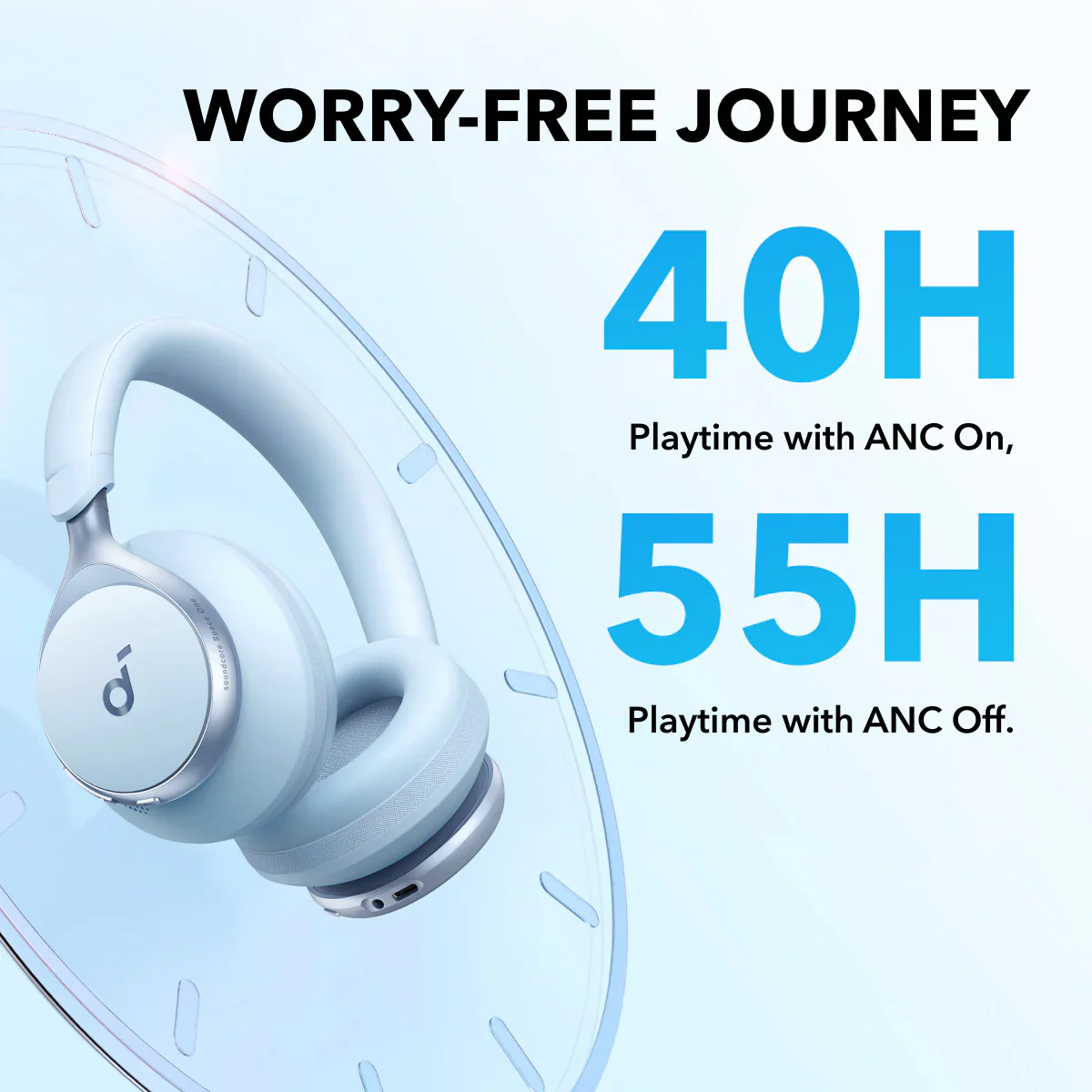 soundcore Space One | Active Noise Cancelling Headphones - Image 17