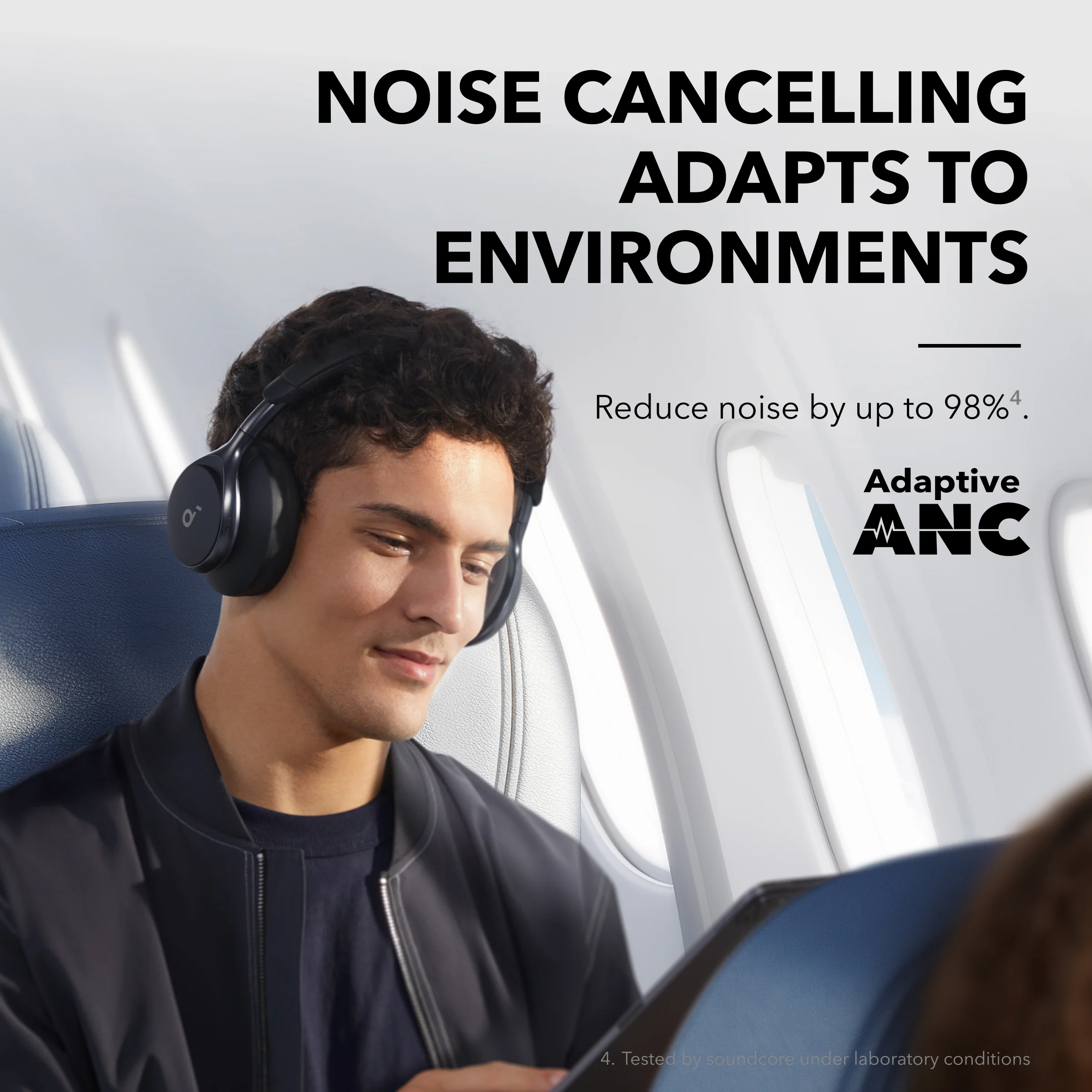 soundcore Space One | Active Noise Cancelling Headphones - Image 3